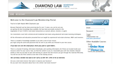 Desktop Screenshot of diamondlawmembers.com